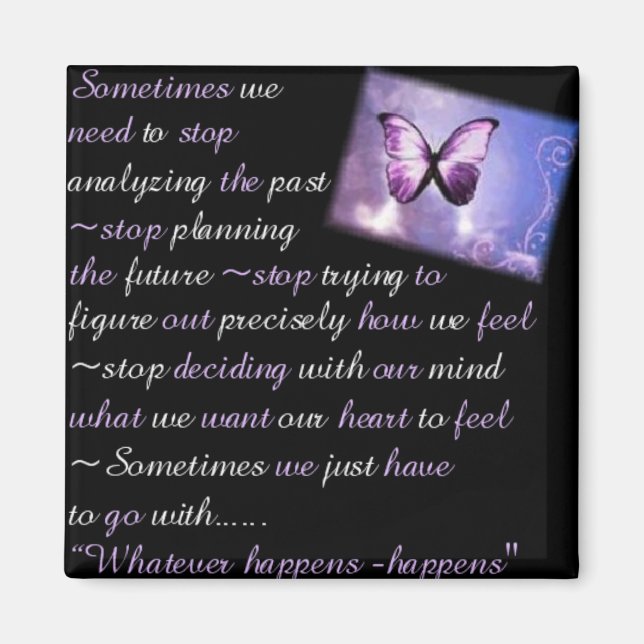 Imán Pase lo que pase... (Frente)