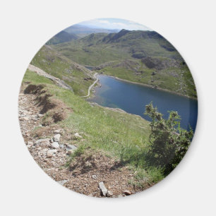 Imán Paseo a Snowdon la montaña más alta de Inglaterr