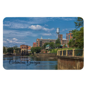 Imán Paseo del río de Columbus