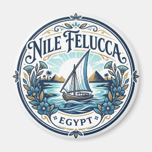 Imán Paseo en Feluca del Nilo, Asuan Egipto