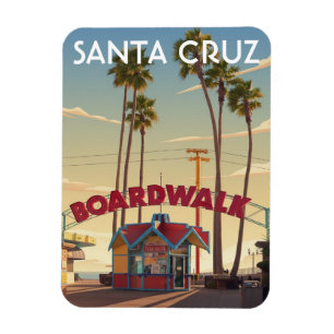 Imán Paseo marítimo en Santa Cruz California Viajes