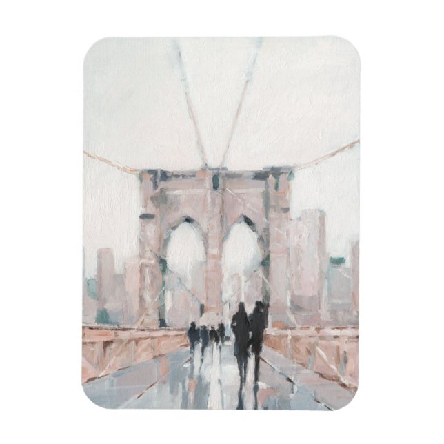 Imán Paseo matutino temprano - Nueva York (Vertical)