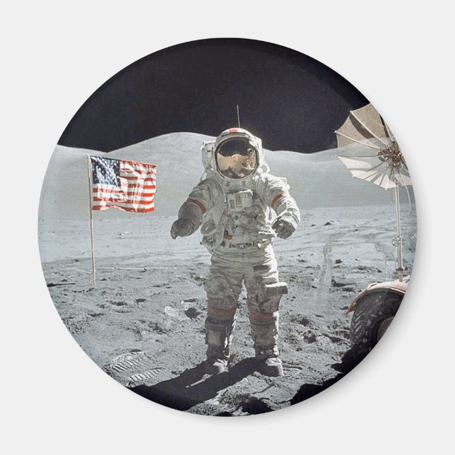 Imán Paseo por la luna (Frente)