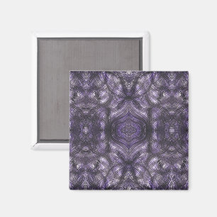 Imán Pasillos Arte abstracto acuarela púrpura oscuro