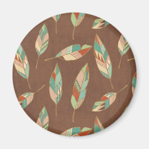 Imán Paso del suroeste de Geo   Patrón de plumas del su