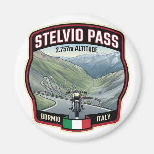 Imán Paso Stelvio - Aventura Alpina Italiana