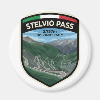 Imán Paso Stelvio - Ruta Alpina Escénica