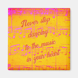 Imán Pasos Musicales - Citrus Jam Magnet