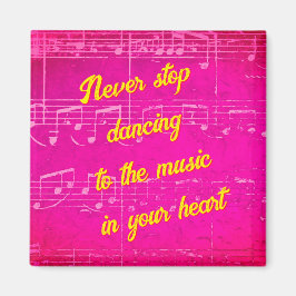 Imán Pasos Musicales - Magnate Cha-Cha Encantador