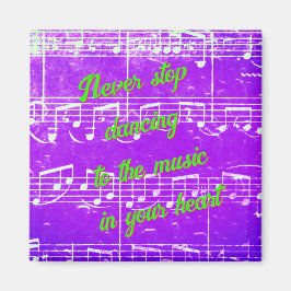 Imán Pasos musicales - Magnate de baile real