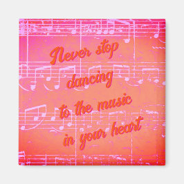 Imán Pasos musicales - Mango Tango Magnet