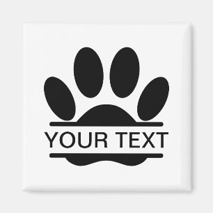 Imán Pasta de perro Imprimir Personalizado de dibujo di