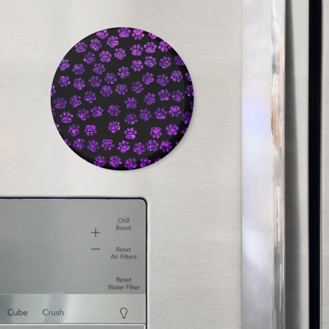 Imán Pasta púrpura, patas Purpurinas, Purpurina púrpura (In situ (nevera))