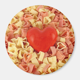 Imán Pasta y corazón