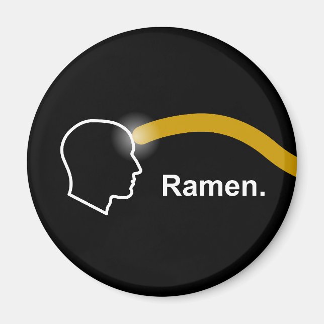 Imán Pastafarianismo - Ramen Fridge Magnet (Frente)