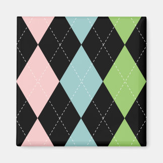 Imán Pastel Argyle Magnet