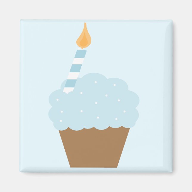 Imán Pastel azul (Frente)