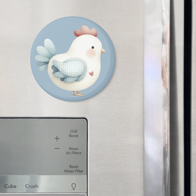 Imán Pastel Cottagecore Chicken (In situ (nevera))