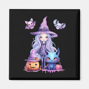 Imán Pastel de calabaza para gatos de bruja Pastel de H