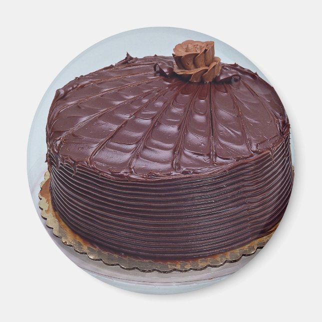Imán Pastel de chocolate (Frente)