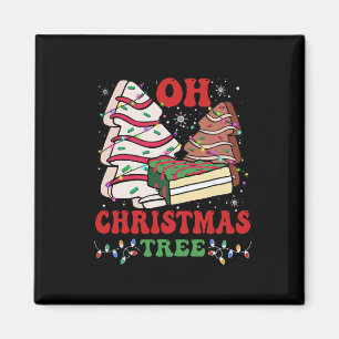 Imán Pastel del árbol de Navidad Luces de Navidad diver