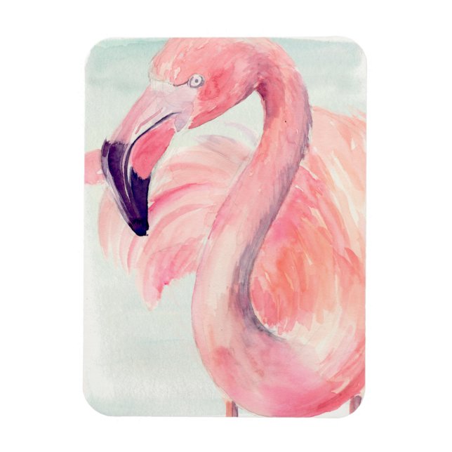 Imán Pastel Flamingo (Vertical)