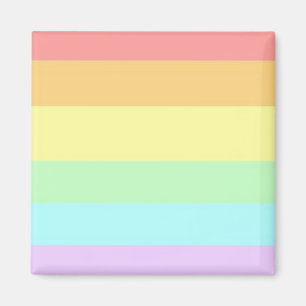 Imán Pastel Gay LGBT Pride Month Flag  