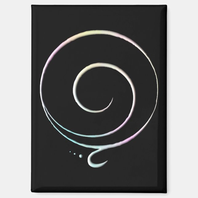 Imán Pastel Gratitude  (Anverso)