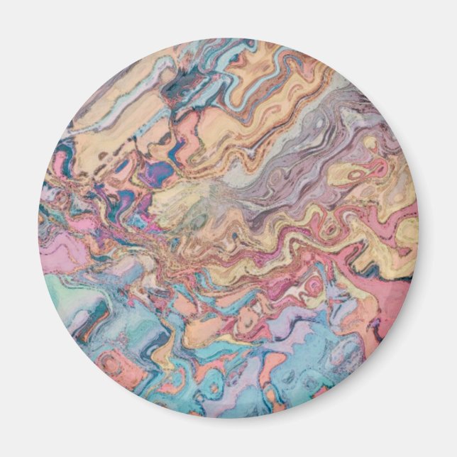 Imán Pastel Marble (Frente)
