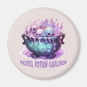 Imán Pastel Potion Cauldron