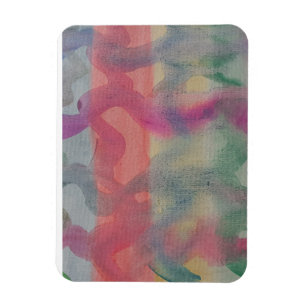 Imán Pastel Resumen Arte