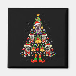 Imán Pastor alemán perro de Santa Hat navidad navidad