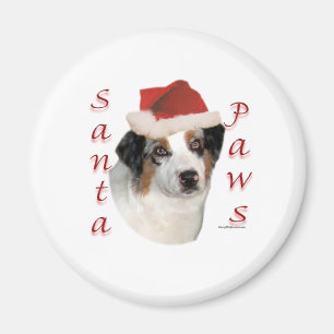 Imán Pastor australiano Santa Paws