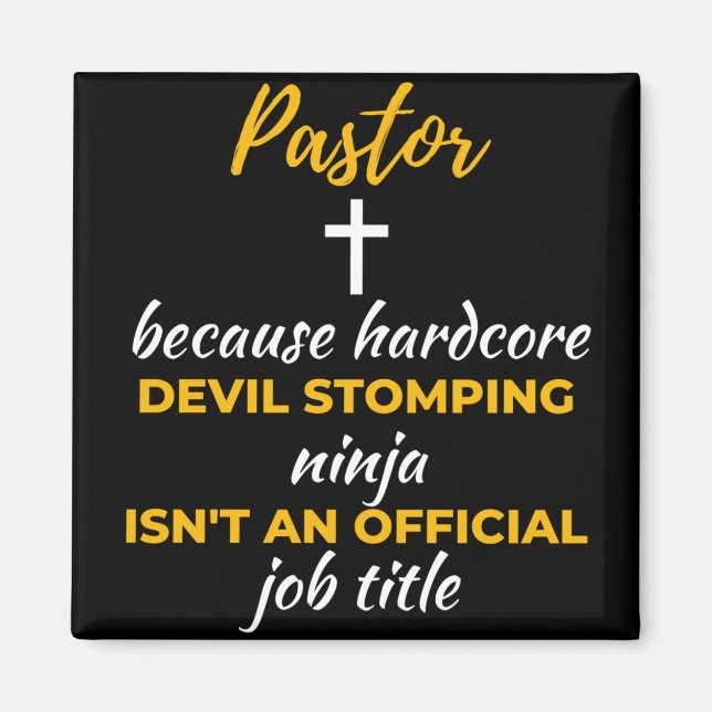 Imán Pastor Porque El Diablo Más Difícil Impide Ninja (Frente)