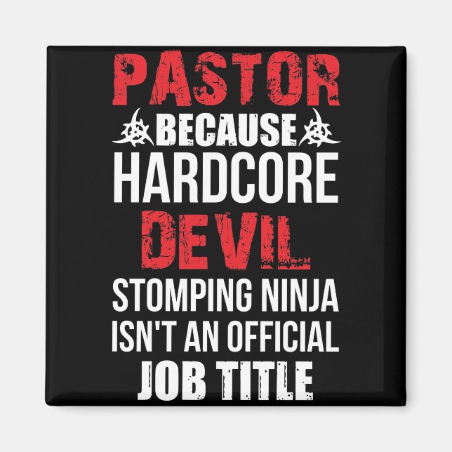 Imán Pastor Porque El Diablo Más Difícil Impide Ninja (Frente)
