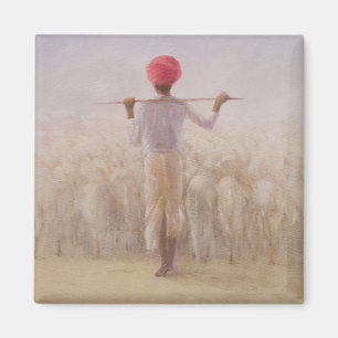 Imán Pastor y rebaño