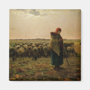 Imán Pastora con su rebaño, 1863