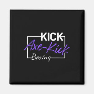 Imán Patada de hacha de kickboxing