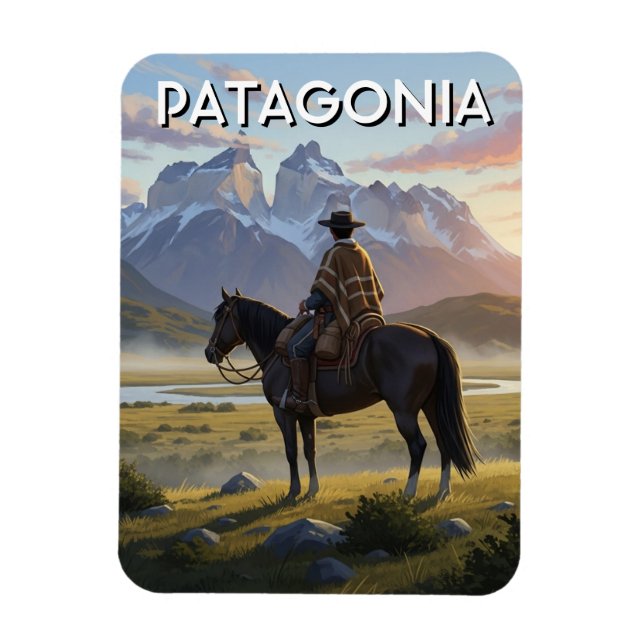 Imán Patagonia Chile (Vertical)
