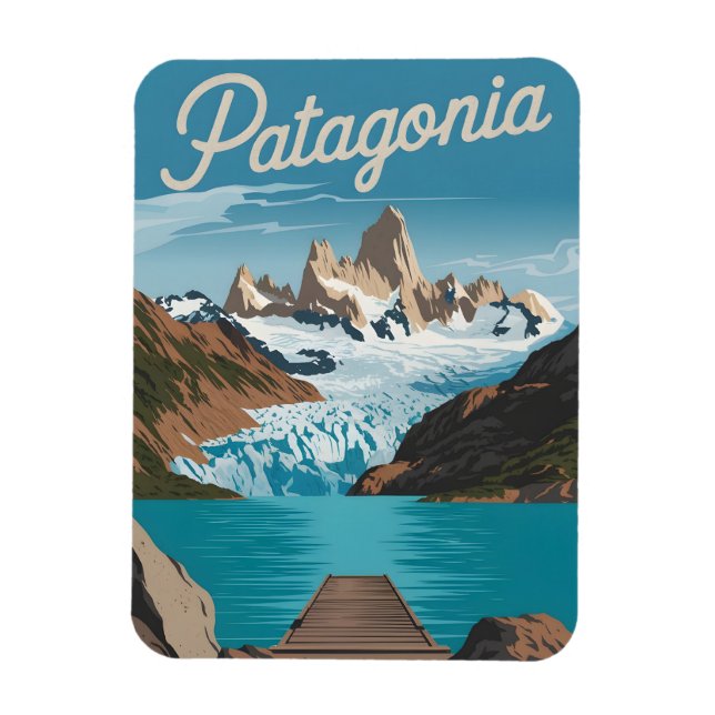 Imán Patagonia Vintage (Vertical)