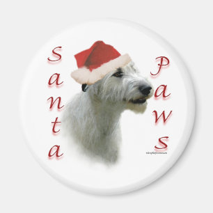 Imán Patas de Santa del Wolfhound irlandés