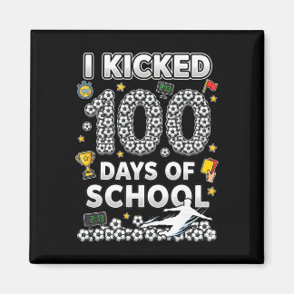 Imán Pateé 100 días de fútbol escolar helado Cram goteo