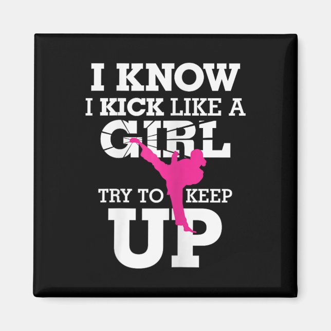 Imán Pateo Como Una Chica-kickboxing Chick S  (Frente)