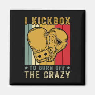 Imán Pateo kickboxing para quemar lo loco Retro diverti