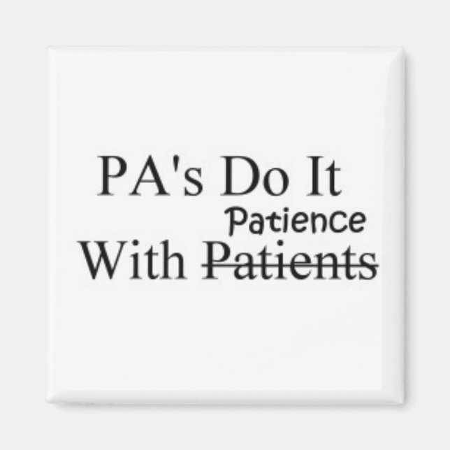 Imán Patience Magnet (Frente)