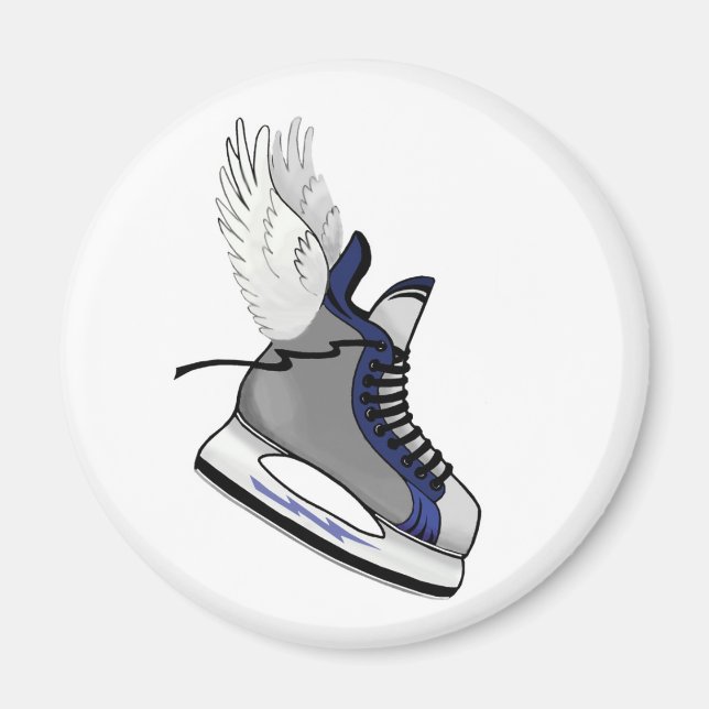 Imán patín alado (Frente)