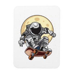 Imán Patinador Astronauta