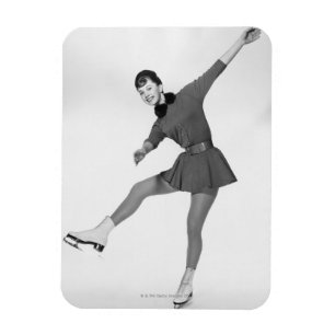 Imán Patinaje artístico la mujer