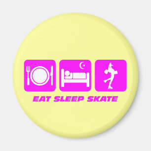 Imán Patinaje artístico lindo