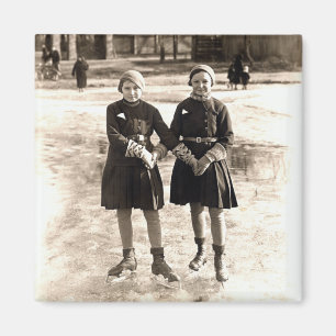 Imán Patinaje de hielo de 1925 novias